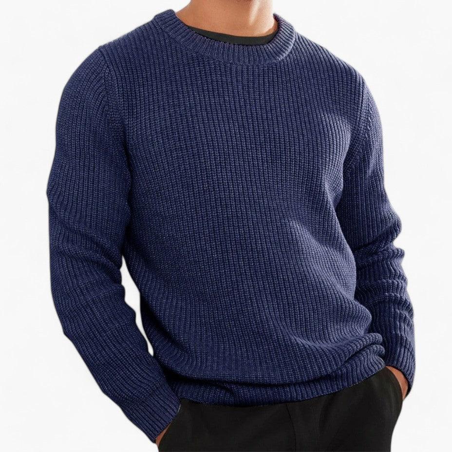 Soft and Stylish Knitted Jumper for Men - MayfairMode