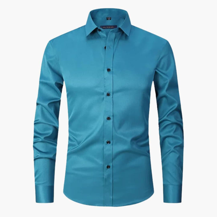 Elegant Stretch Fit Shirt for Men - MayfairMode