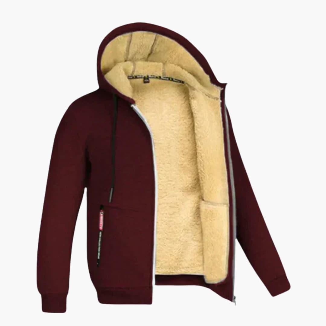 Warm Fleece Lined Jacket for Men - MayfairMode