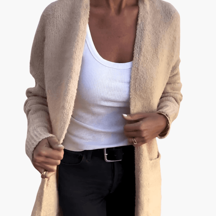 Comfortable Layering Knit Cardigan for Women - MayfairMode