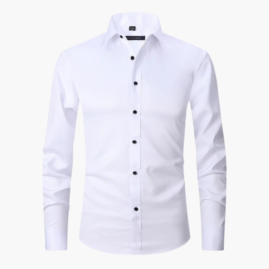 Elegant Stretch Fit Shirt for Men - MayfairMode