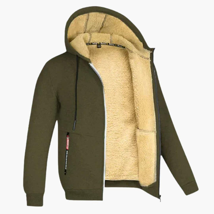 Warm Fleece Lined Jacket for Men - MayfairMode