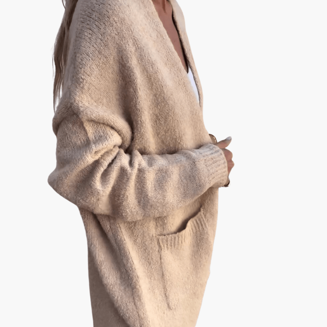 Comfortable Layering Knit Cardigan for Women - MayfairMode