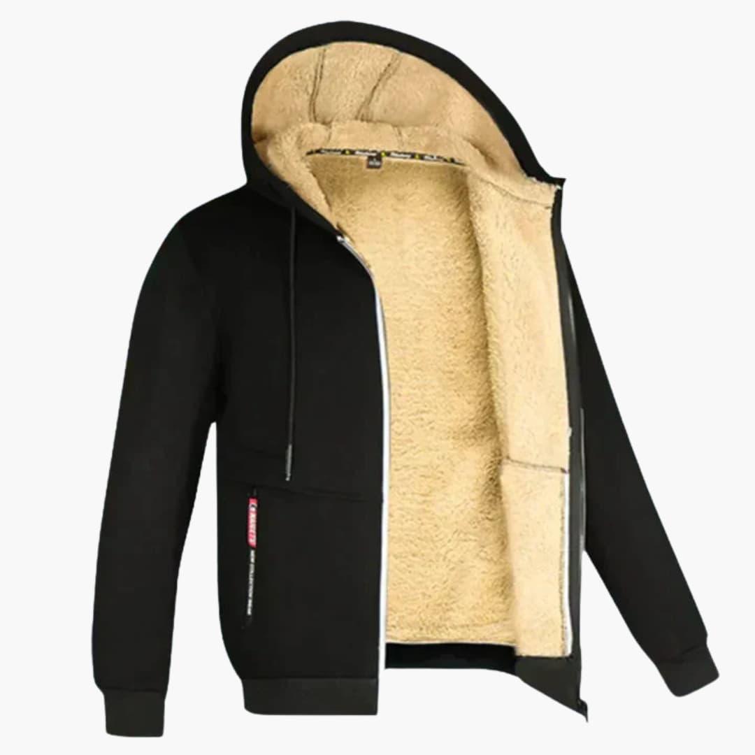 Warm Fleece Lined Jacket for Men - MayfairMode