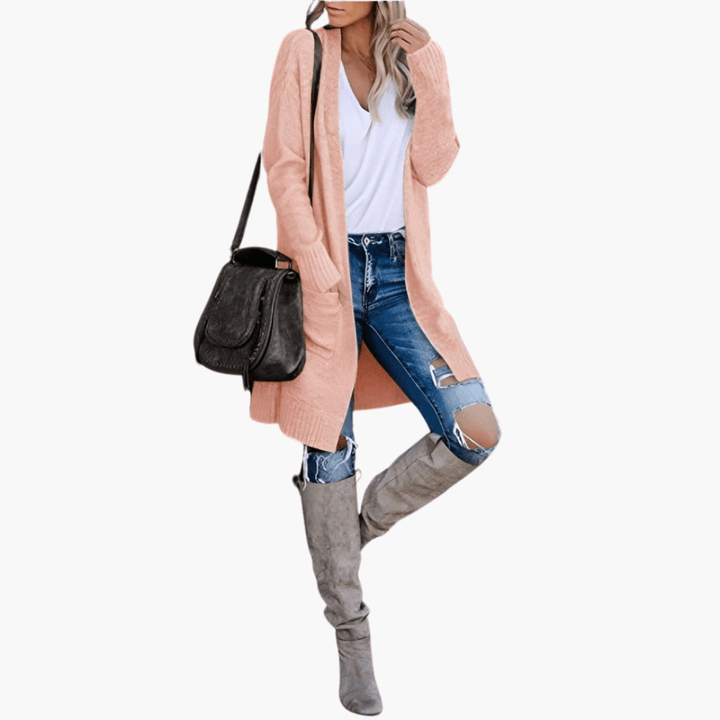 Comfortable Layering Knit Cardigan for Women - MayfairMode