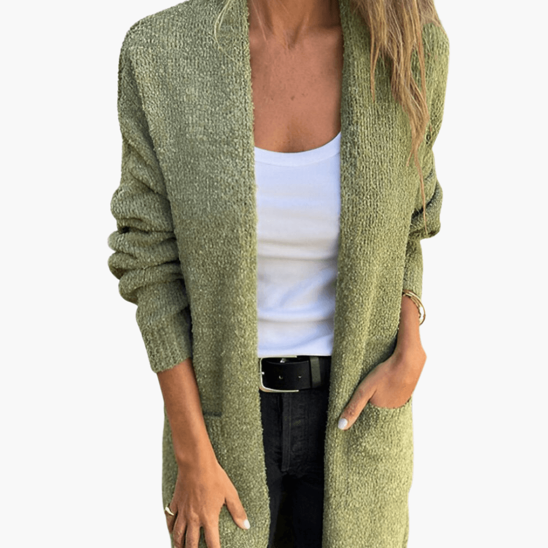 Comfortable Layering Knit Cardigan for Women - MayfairMode