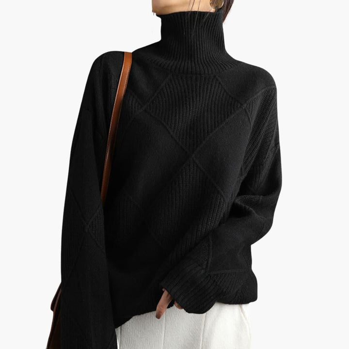 Cozy Turtleneck Sweater for Women - MayfairMode