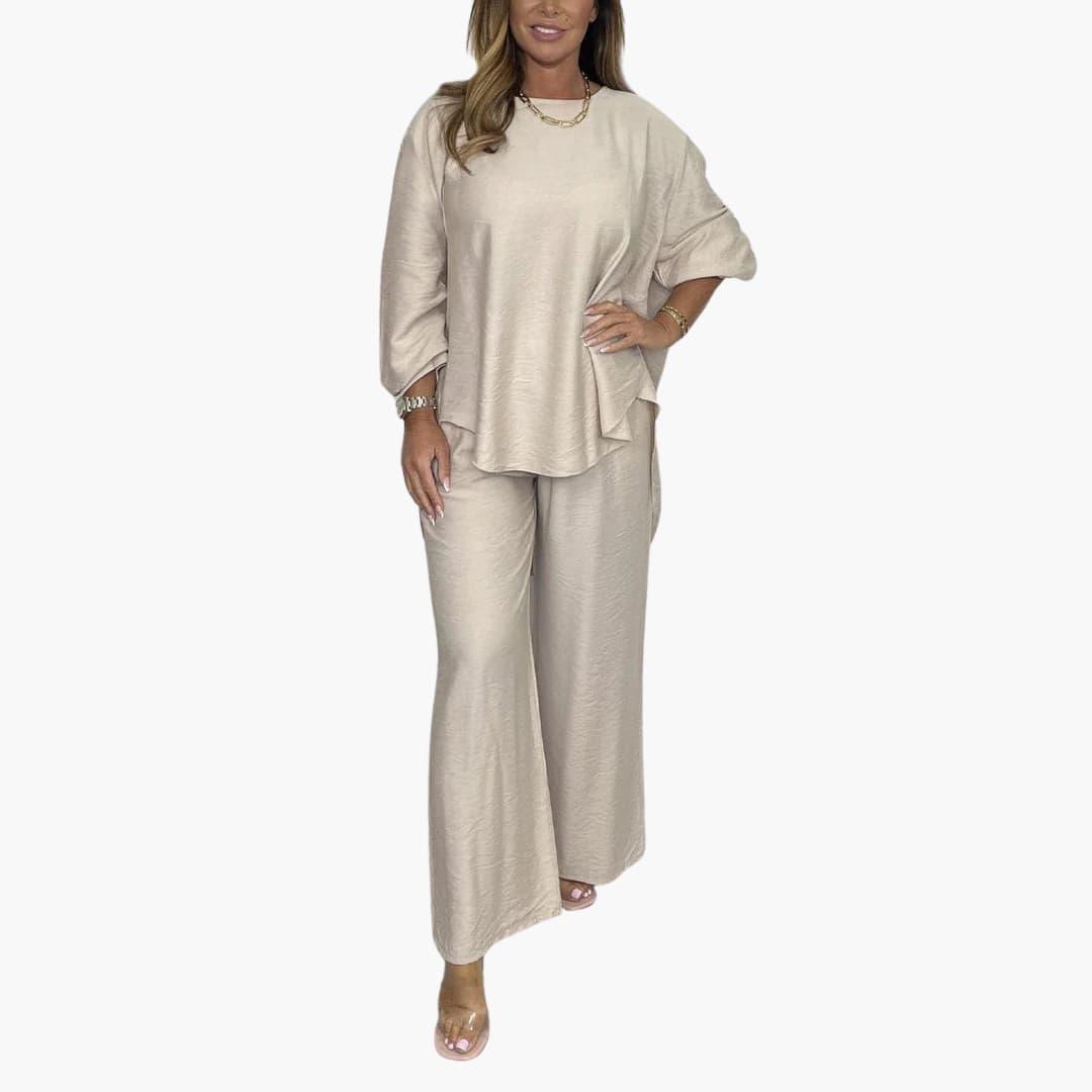 Trendy 2-Piece Pants Set for Women - MayfairMode