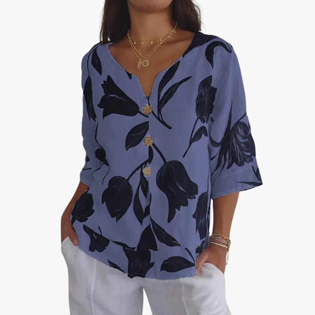 Stylish Breathable Blouse for Women - MayfairMode