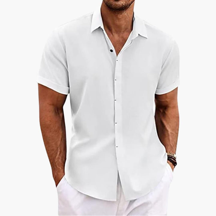 Lightweight Casual Cotton Shirt for Men - MayfairMode