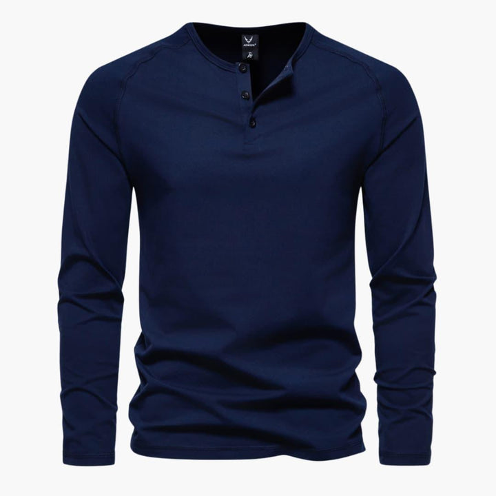 Sleek Long Sleeve Shirt for Men - MayfairMode