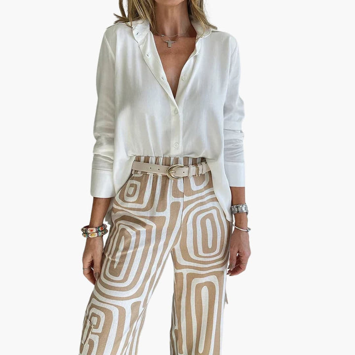 Elegant 2-Piece Outfit Set for Women - MayfairMode