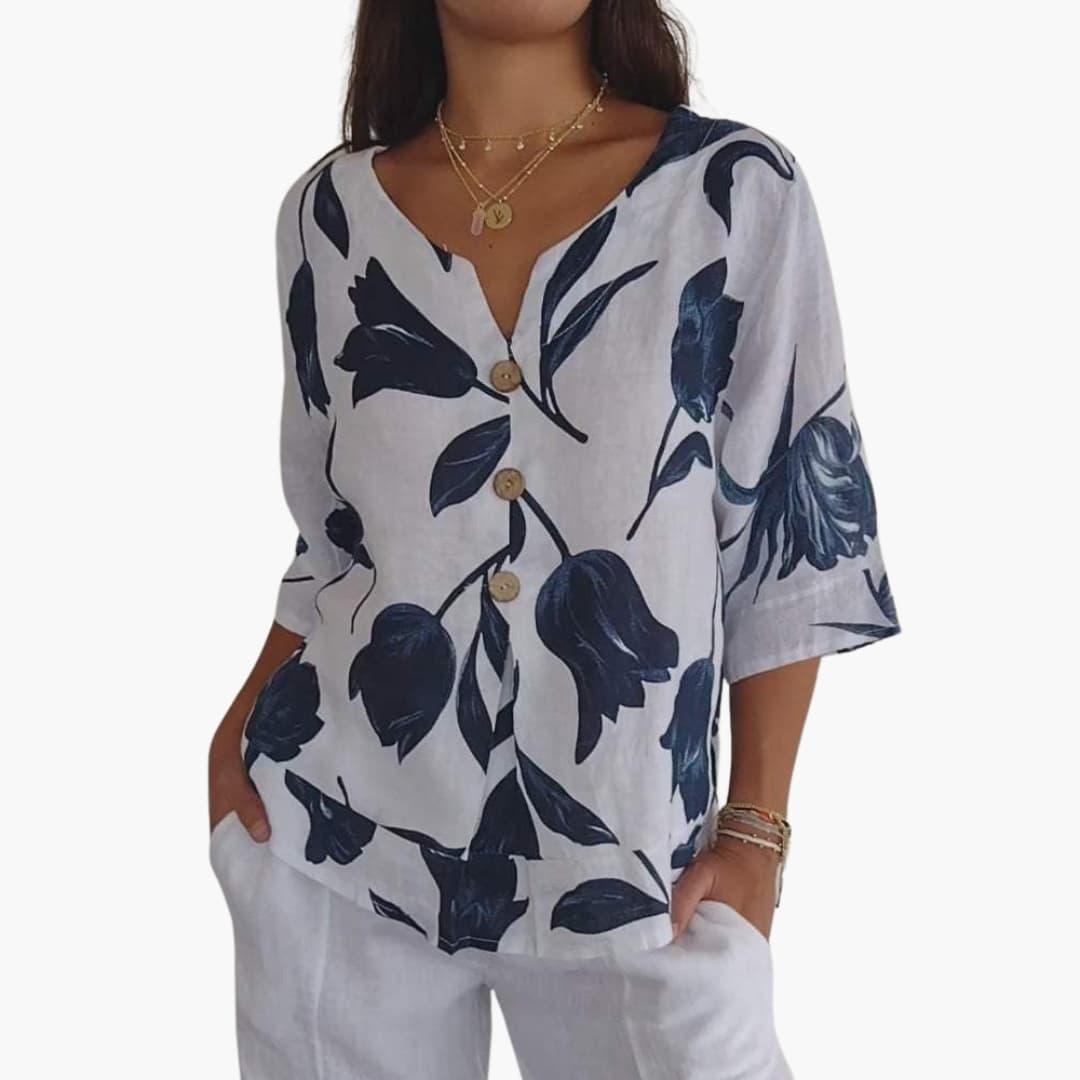 Stylish Breathable Blouse for Women - MayfairMode