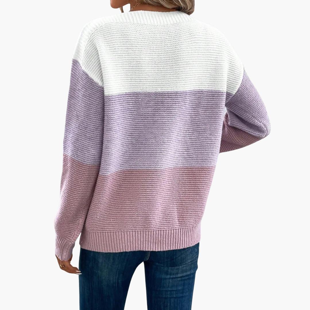 Comfortable Ombre Knit Sweater for Women - MayfairMode