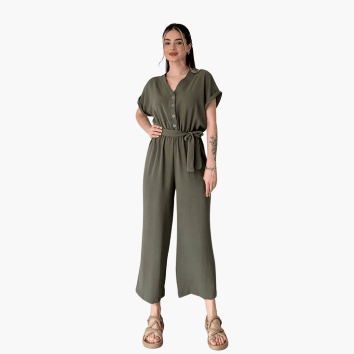 Relaxed Fit Jumpsuit for Women - MayfairMode