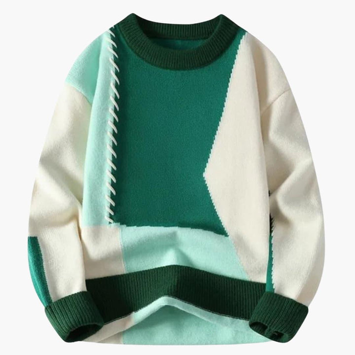 Patchwork Sweater - MayfairMode