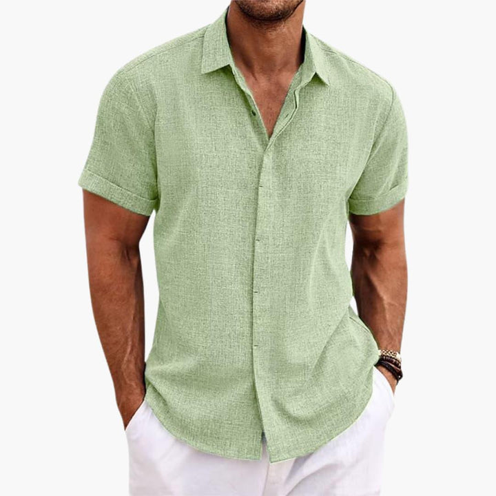 Lightweight Casual Cotton Shirt for Men - MayfairMode