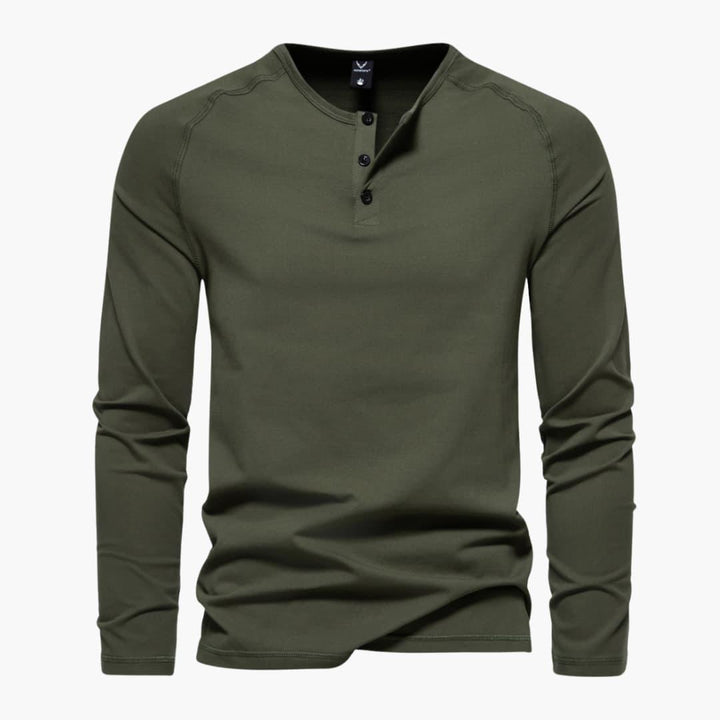 Sleek Long Sleeve Shirt for Men - MayfairMode