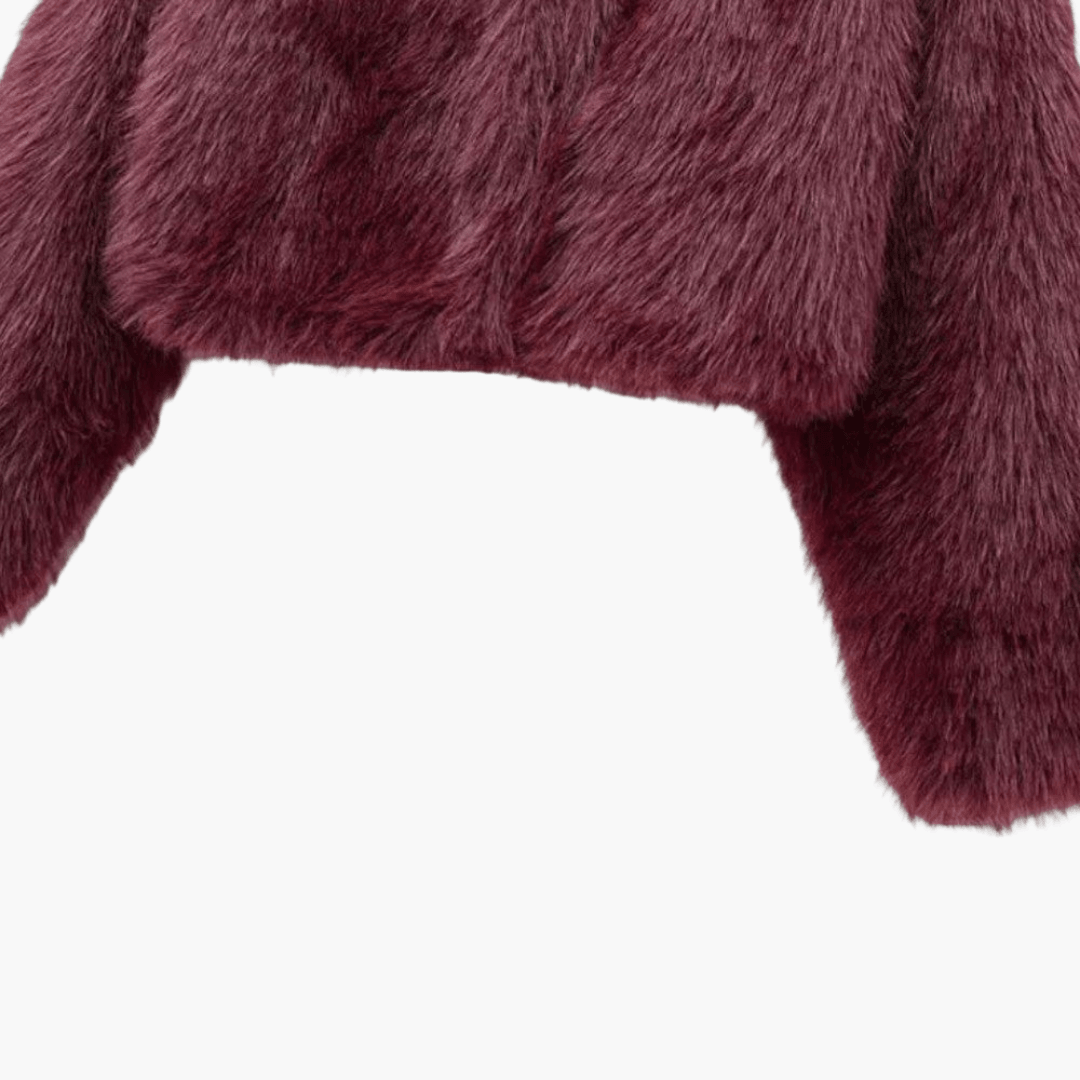 Stylish Thick Faux Fur Jacket for Women - MayfairMode