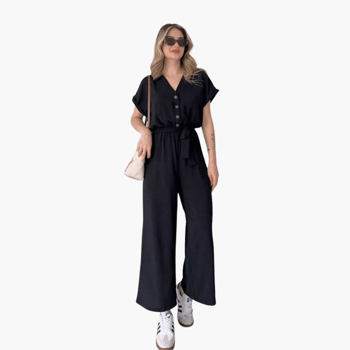 Relaxed Fit Jumpsuit for Women - MayfairMode