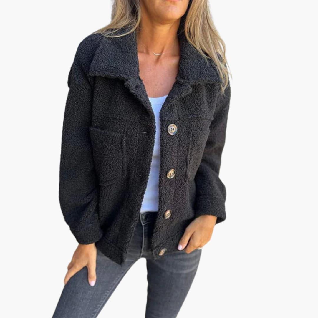 Stylish and Warm Short Jacket for Women - MayfairMode