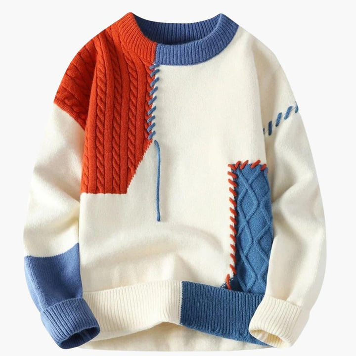 Patchwork Sweater - MayfairMode