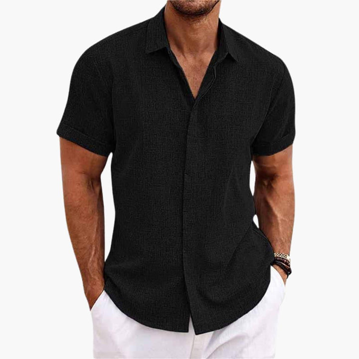 Lightweight Casual Cotton Shirt for Men - MayfairMode