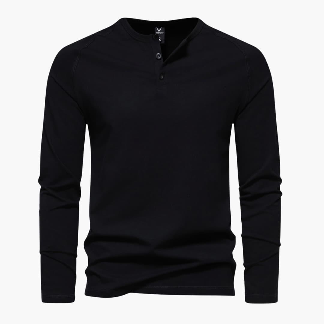 Sleek Long Sleeve Shirt for Men - MayfairMode