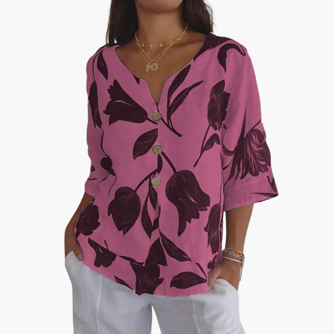 Stylish Breathable Blouse for Women - MayfairMode