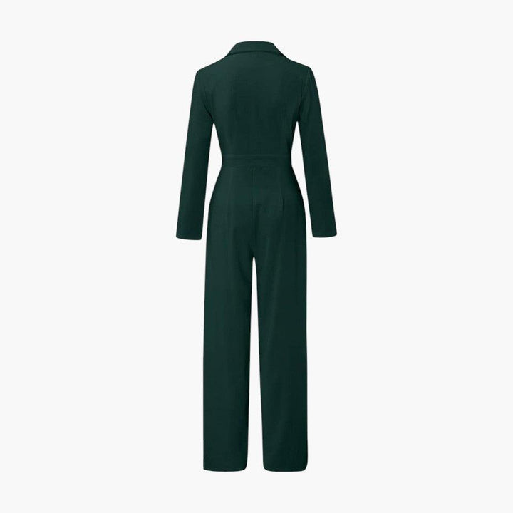 Sophisticated Tailored Jumpsuit for Women - MayfairMode