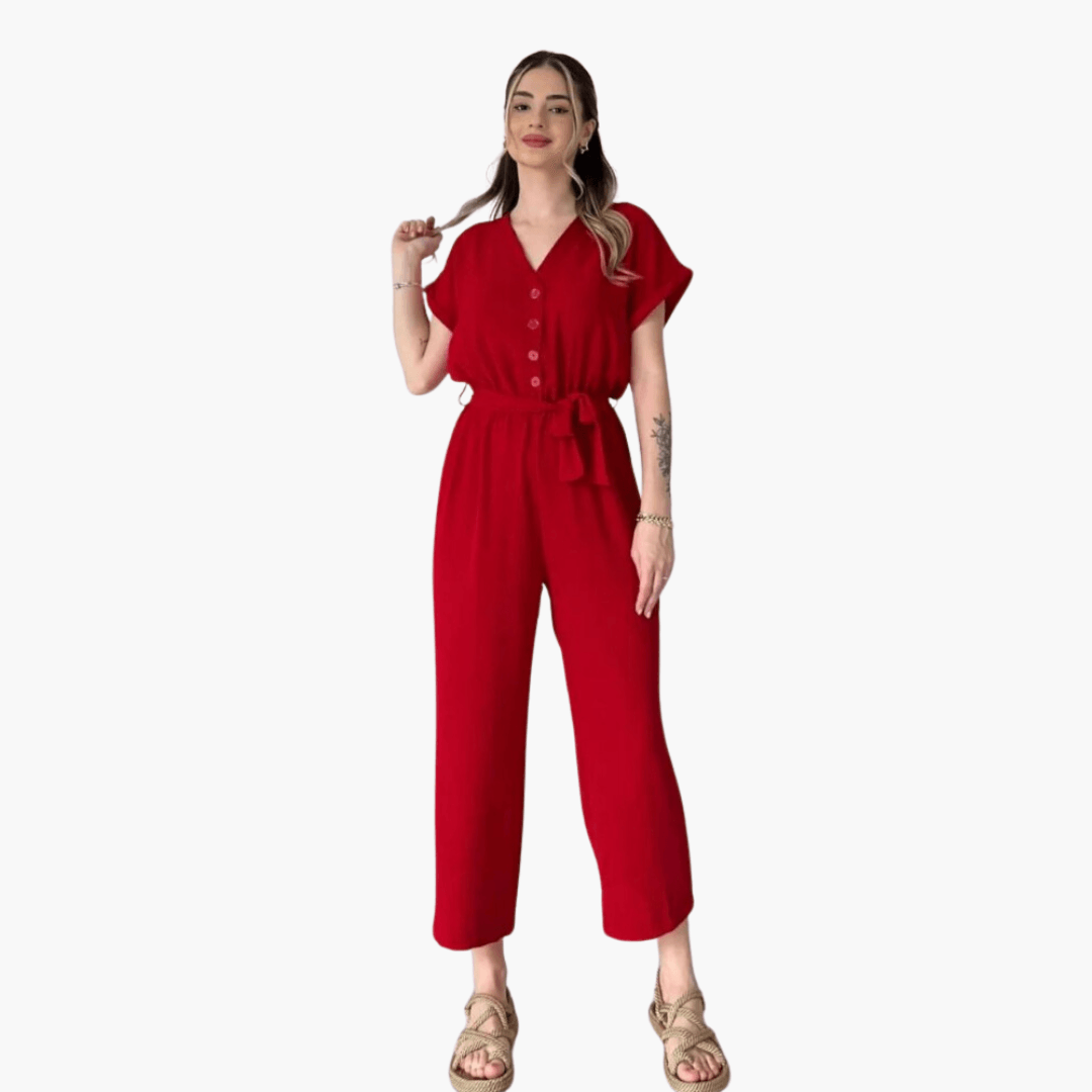 Relaxed Fit Jumpsuit for Women - MayfairMode