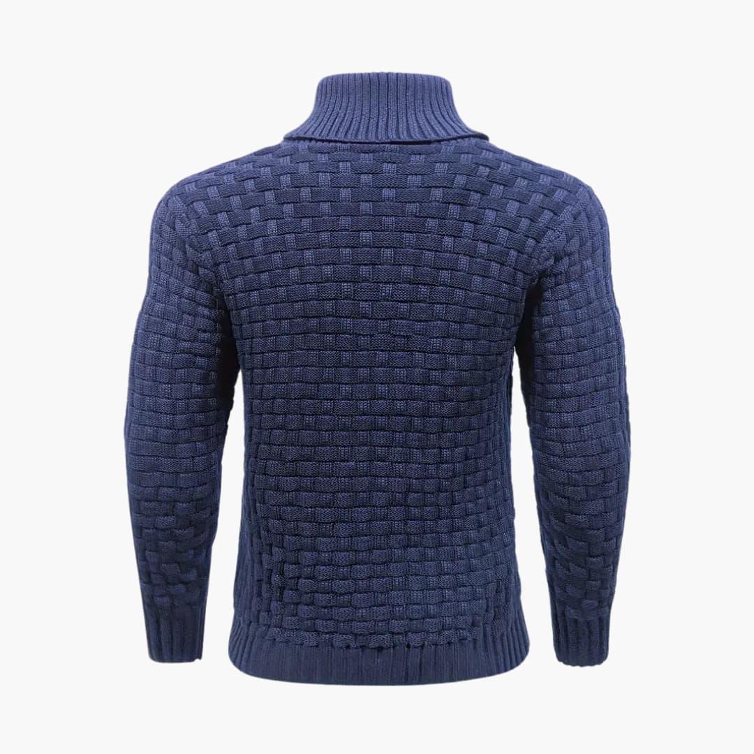 Comfortable Knitted Jumper with Chic Design for Men - MayfairMode