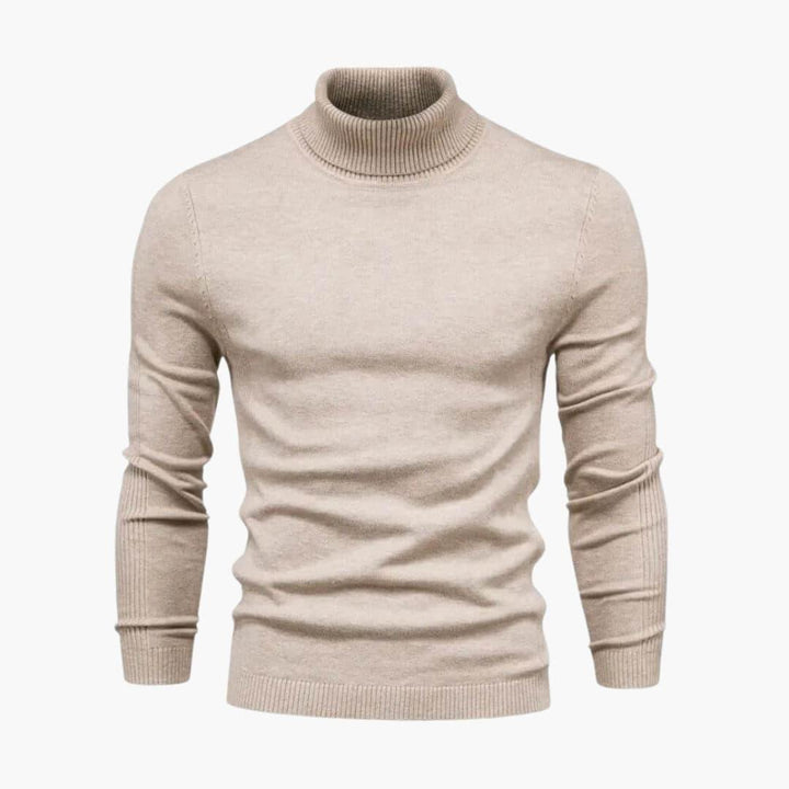 Versatile Cozy Turtleneck Sweater for Men - MayfairMode