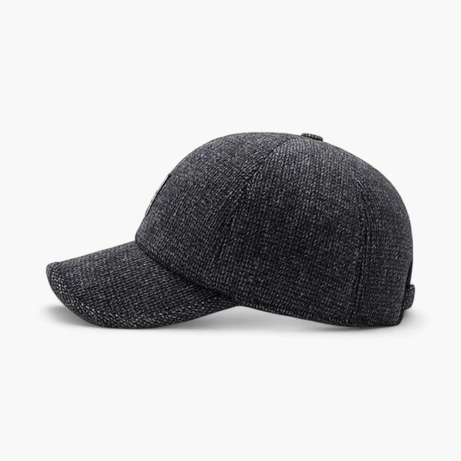 Winter Baseball Cap with Ear Flaps for Men - MayfairMode