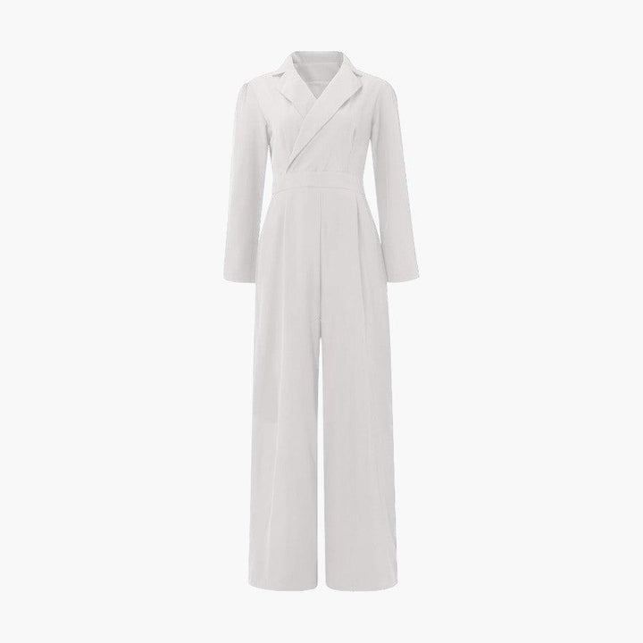 Sophisticated Tailored Jumpsuit for Women - MayfairMode