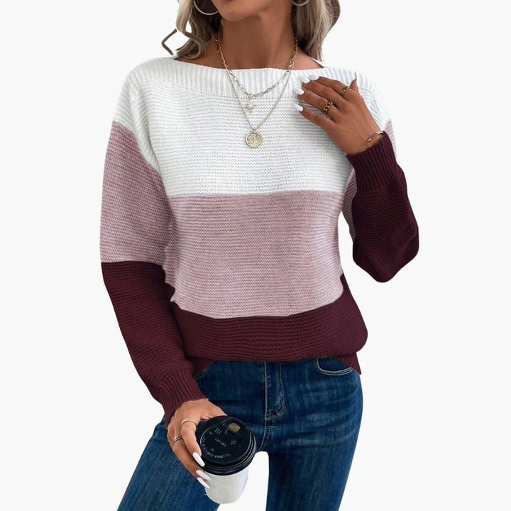 Comfortable Ombre Knit Sweater for Women - MayfairMode