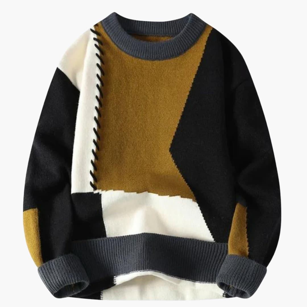 Patchwork Sweater - MayfairMode