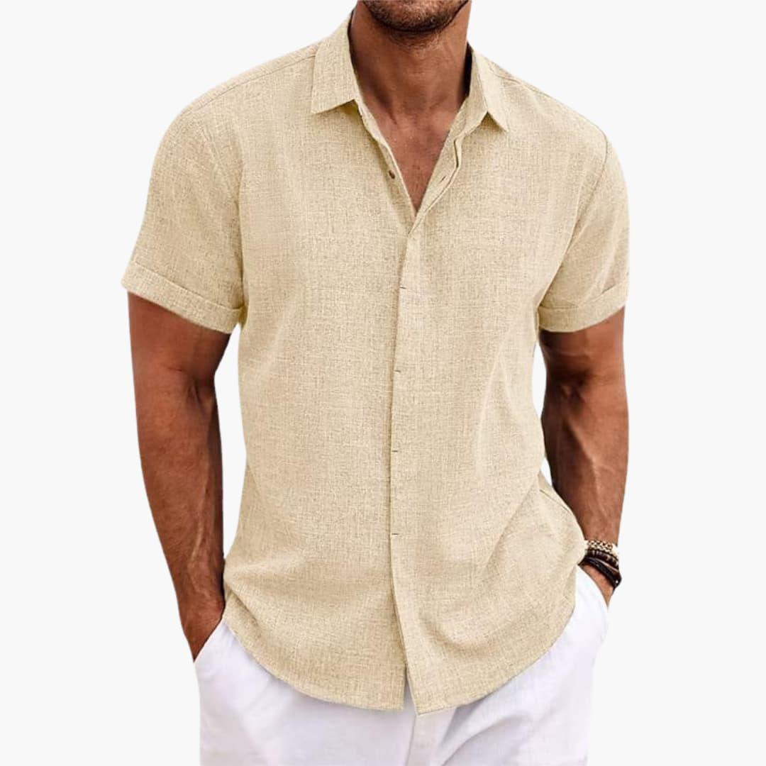 Lightweight Casual Cotton Shirt for Men - MayfairMode