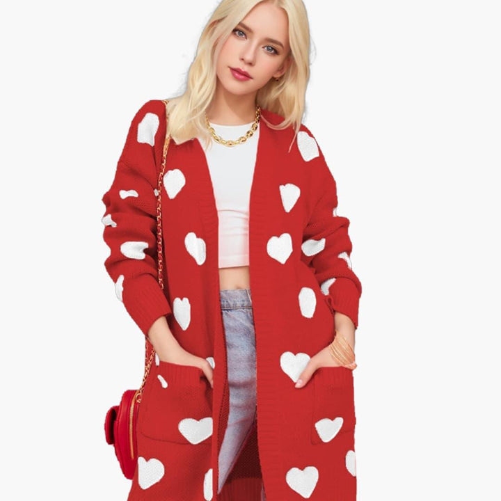 Cozy Heart Vest for Women with Comfort - MayfairMode