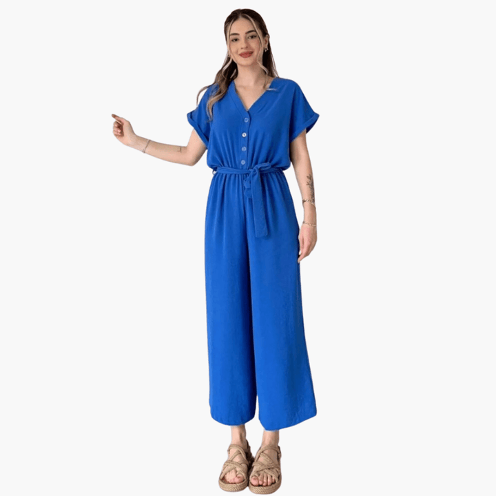 Relaxed Fit Jumpsuit for Women - MayfairMode