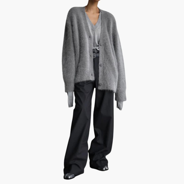 Luxurious Cashmere Cardigan for Women - MayfairMode