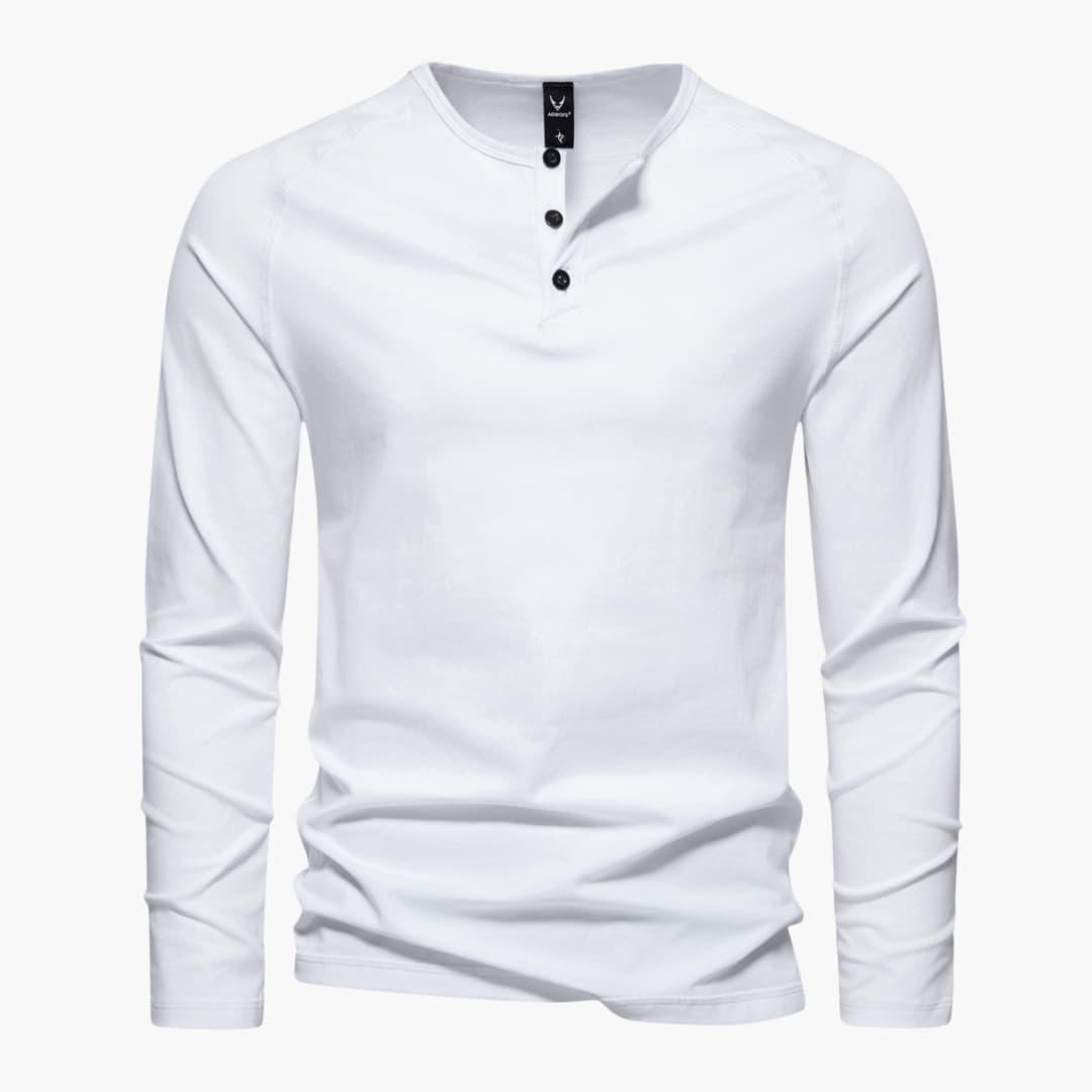 Sleek Long Sleeve Shirt for Men - MayfairMode