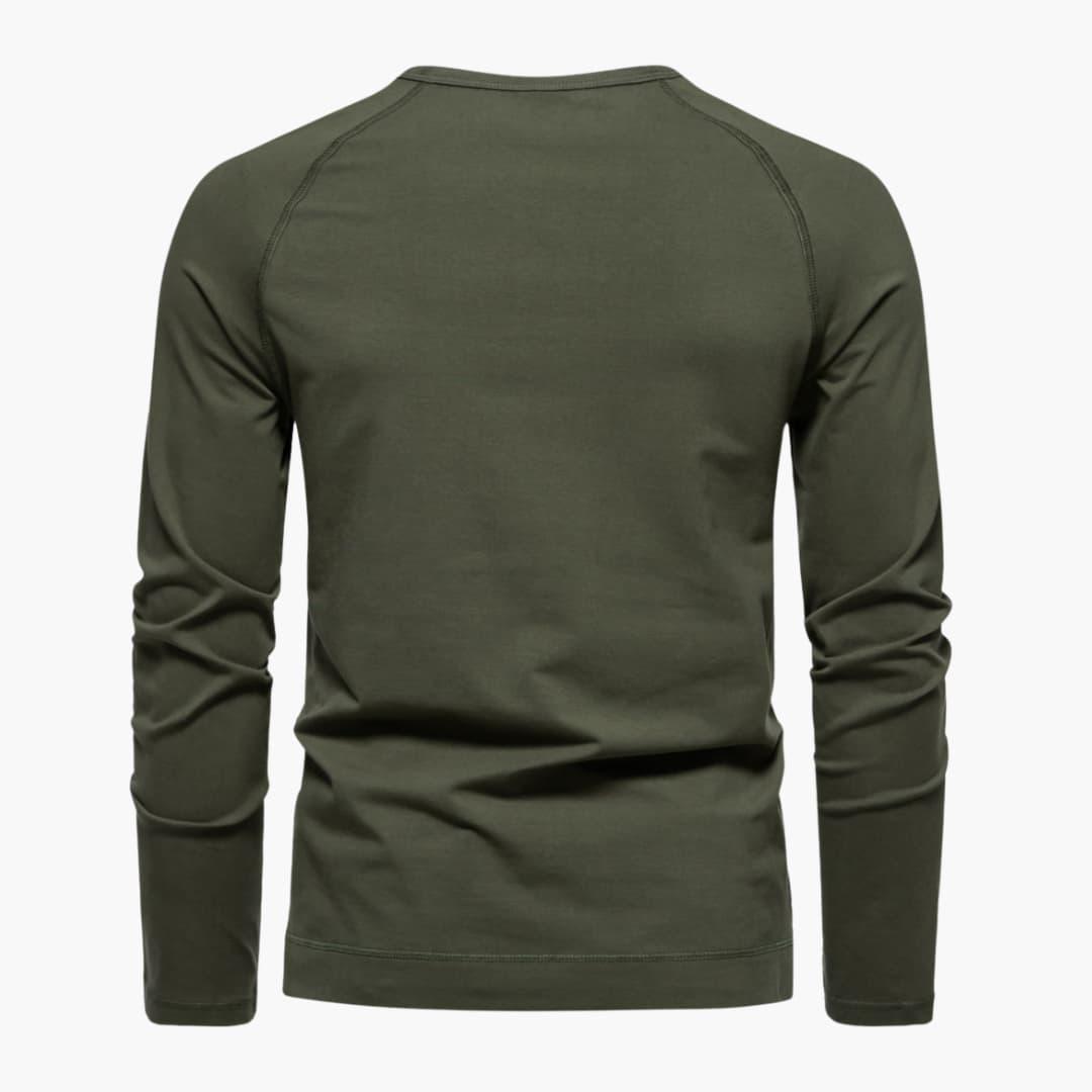 Sleek Long Sleeve Shirt for Men - MayfairMode