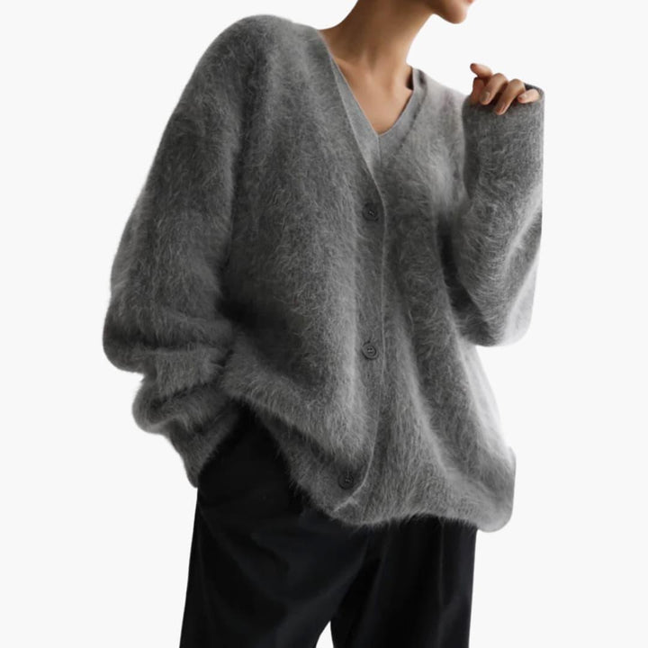 Luxurious Cashmere Cardigan for Women - MayfairMode