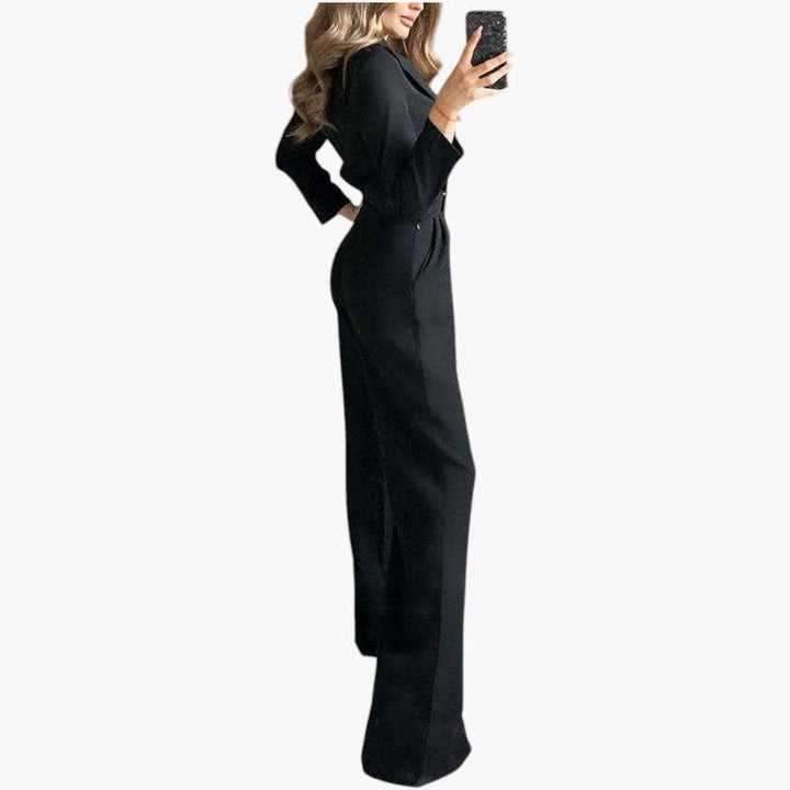 Sophisticated Tailored Jumpsuit for Women - MayfairMode