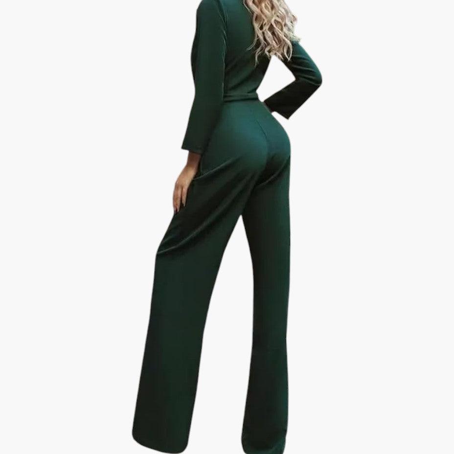 Sophisticated Tailored Jumpsuit for Women - MayfairMode