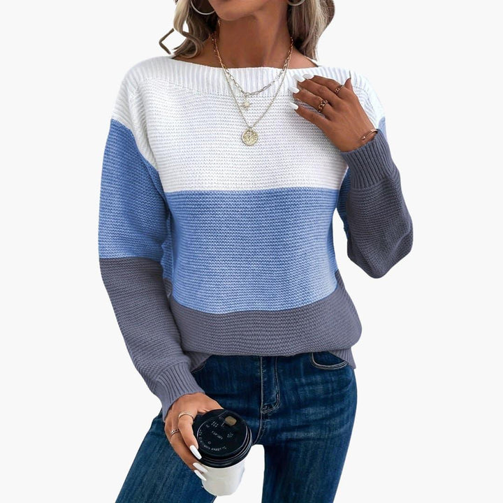 Comfortable Ombre Knit Sweater for Women - MayfairMode