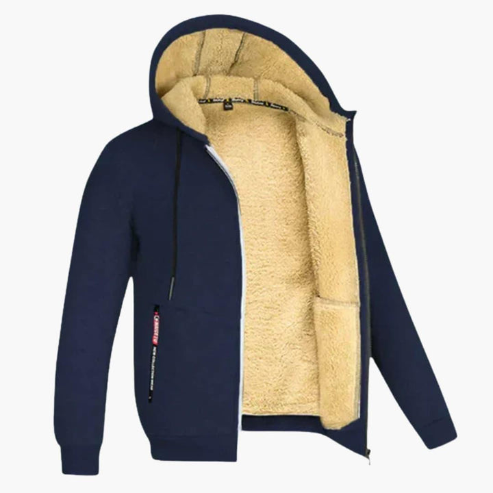 Warm Fleece Lined Jacket for Men - MayfairMode