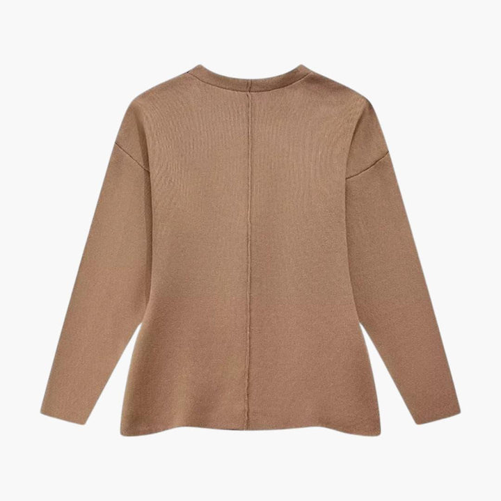 Sleek Fitted Knit Cardigan for Women - MayfairMode