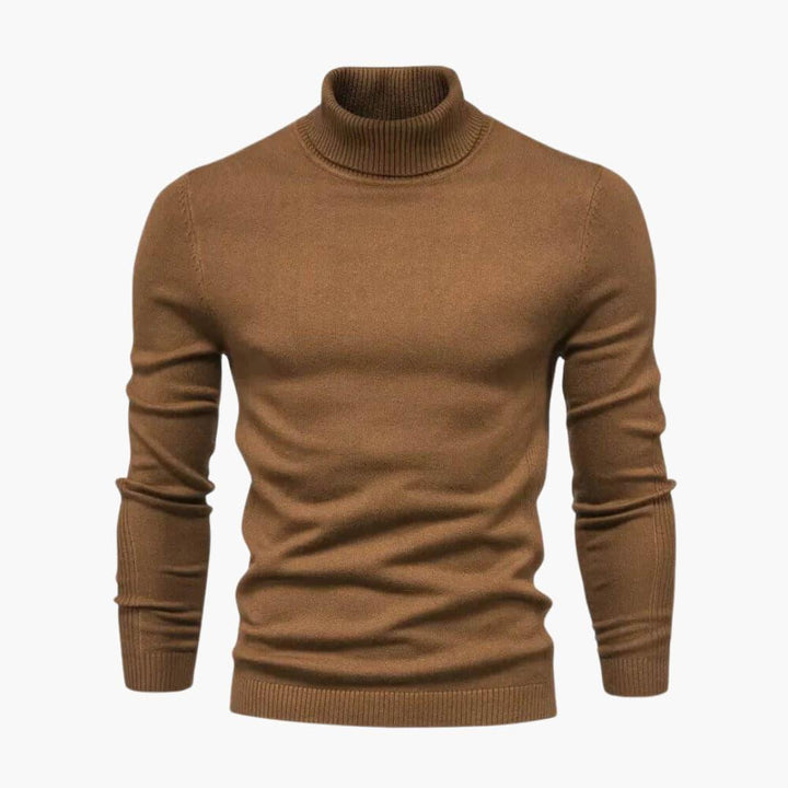 Versatile Cozy Turtleneck Sweater for Men - MayfairMode